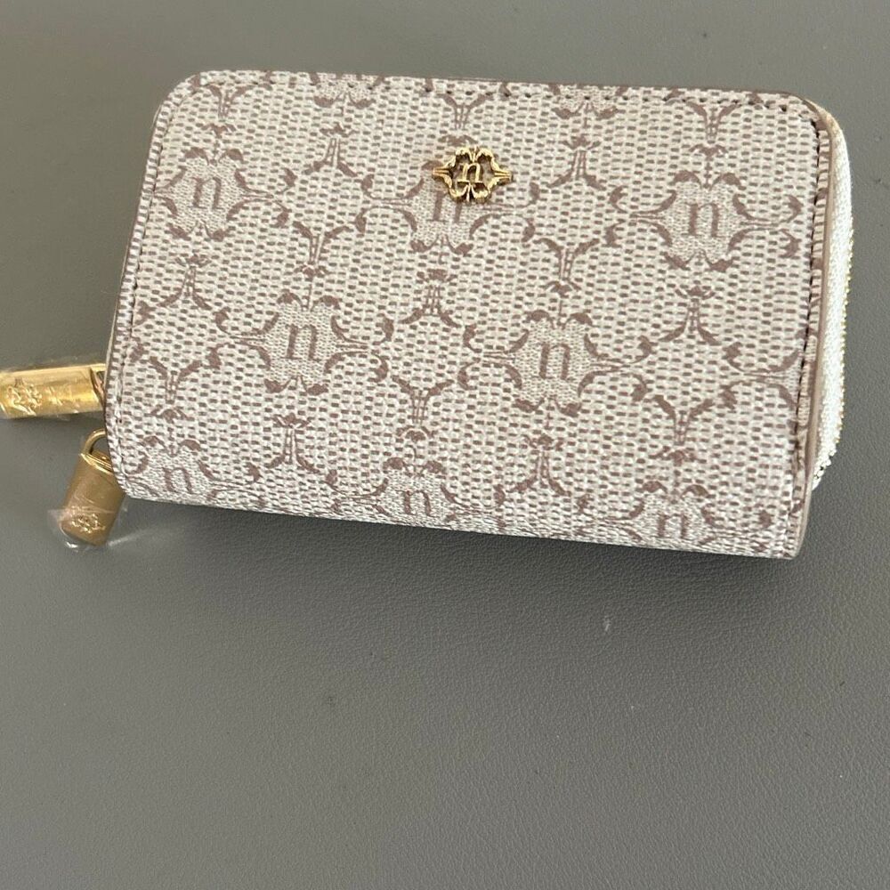 NANETTE LAPORE Double  Zip Wallet NWT